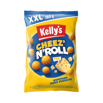 675955 Kellys CheeznRoll Kaesestyle, 180g